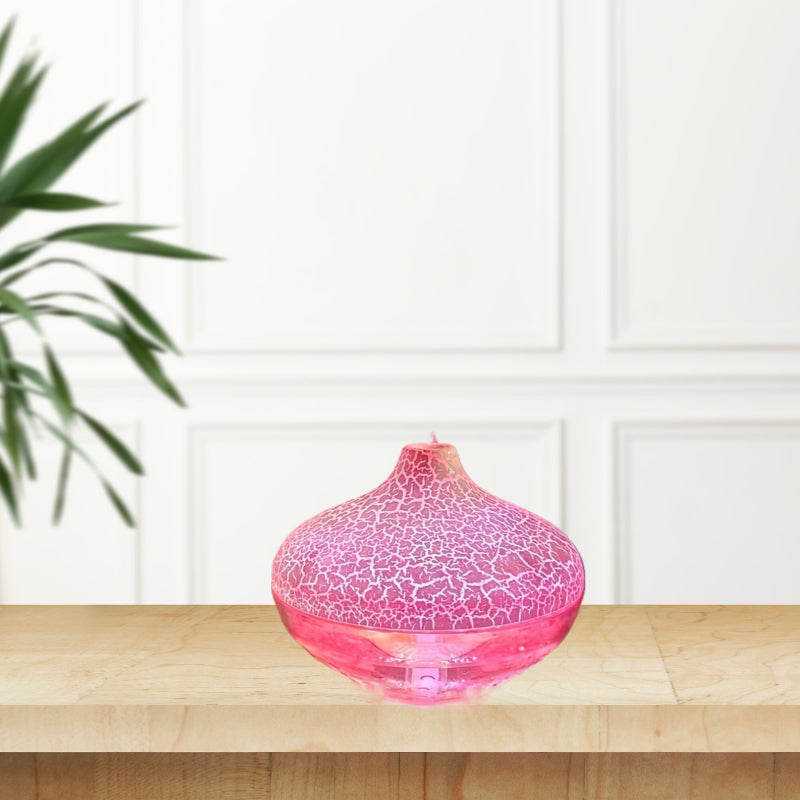 New Crystal Horse Lamp with USB Humidifier 300ml Aromatherapy Diffuser Colorful LED Atmosphere Lamp Silent Nano Mist Hydrator USB Powered