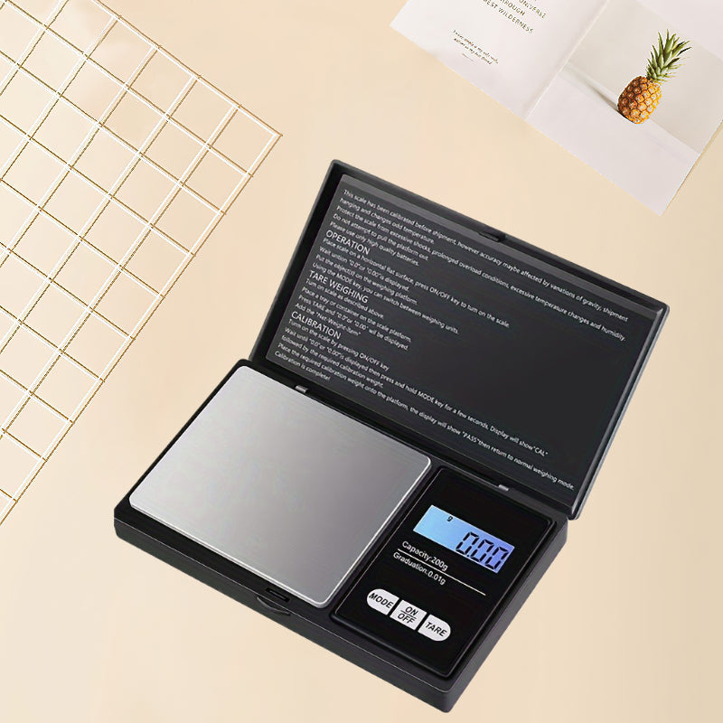 Ultra-Precise Digital Travel Scale for Jewelry Small Items with Instant Readings Compact Stylish Portable Perfect as Christmas Gift Batteries Not Included