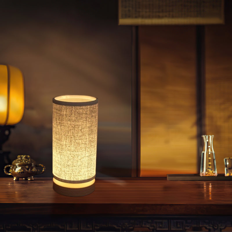 Creative Night Light Modern Solid Wood Table Lamp Warm Bedside Lamp for Bedrooms Perfect Birthday Christmas Gift