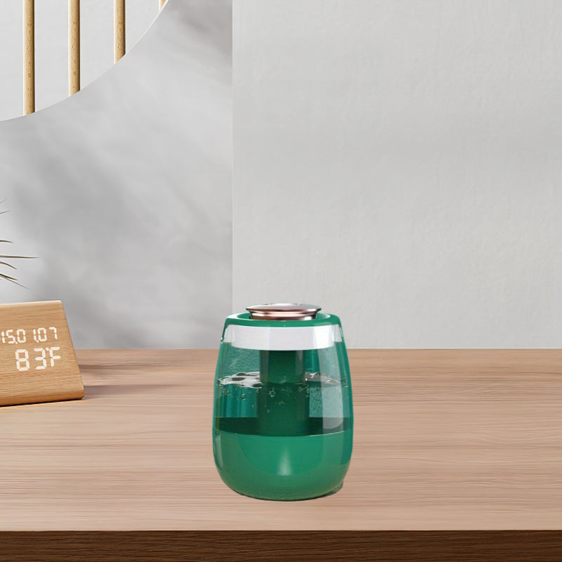 Large Capacity Ultrasonic Humidifier Whisper Quiet with Warm Night Light USB Portable for Bedroom Office Double Spray 2.5L Tank 300ml/h