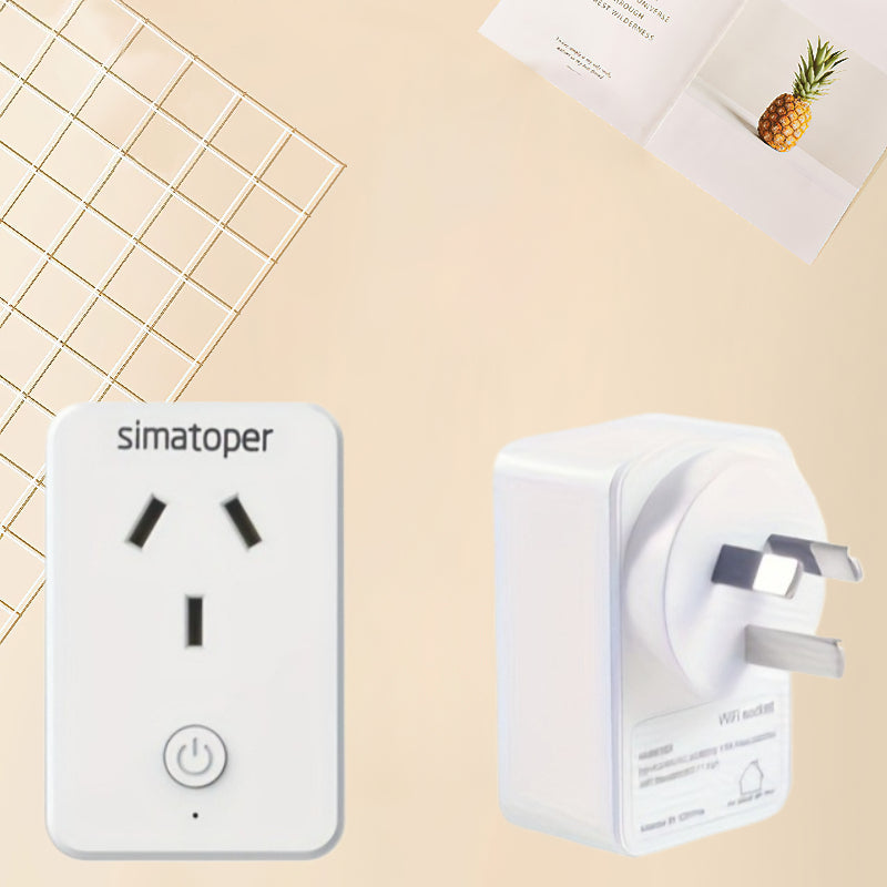 High Quality Remote Control Plug WiFi Smart Australian Socket Smart Outlet Reliable Adapter for Gadget Lovers and Smart Home Users