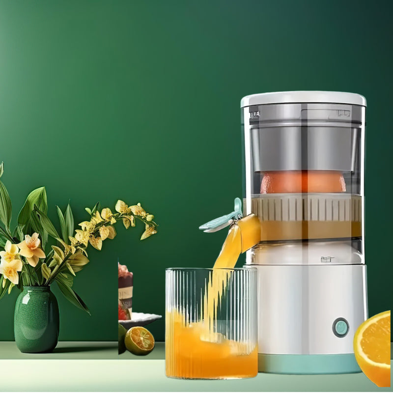 USB Rechargeable Citrus Juicer Portable Automatic Fruit Juicer with Li-Ion Battery Food Grade ABS Cup Round Unheated Multifunctional Juicer ≤ 36V238