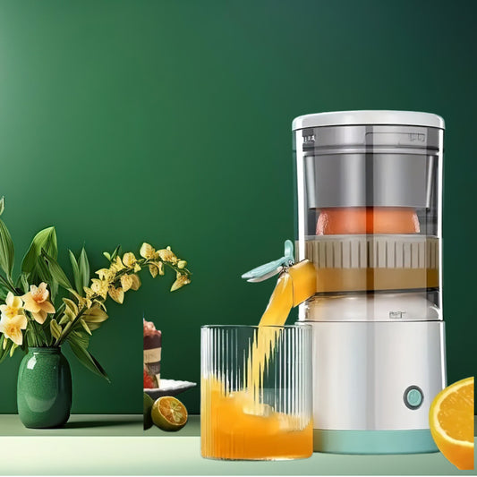 USB Rechargeable Citrus Juicer Portable Automatic Fruit Juicer with Li-Ion Battery Food Grade ABS Cup Round Unheated Multifunctional Juicer ≤ 36V238