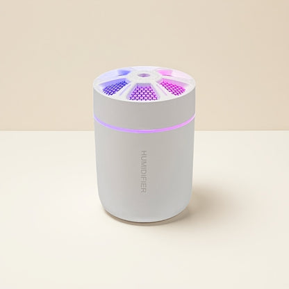 Mini USB Air Humidifier 180ml Portable Aromatherapy Diffuser Quiet Mist Sprayer for Home Car Office Durable Plastic Compact Design Great Holiday Gift