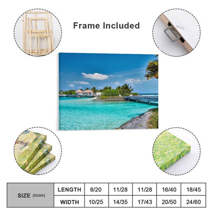 Durable Framed Canvas Picture, Enhances Your Space