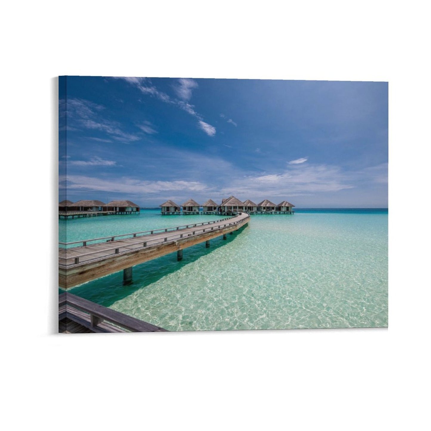 Stretch Canvas Prints with Wooden Frame, Ready to Hang