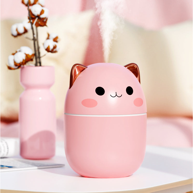 USB Aroma Essential Oil Diffuser Cool Mist Humidifier 250ml for Home Bedroom Car Relaxation and Air Quality Improvement