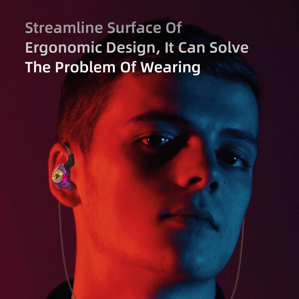 AK3 FiLe High-Fidelity In-Ear Headphones with Vivid Color Design Immersive Subwoofer Noise Cancelling Crystal-Clear Audio Durable Plastic Gaming Music Monitor Wired Earbuds with Microphone for Calls