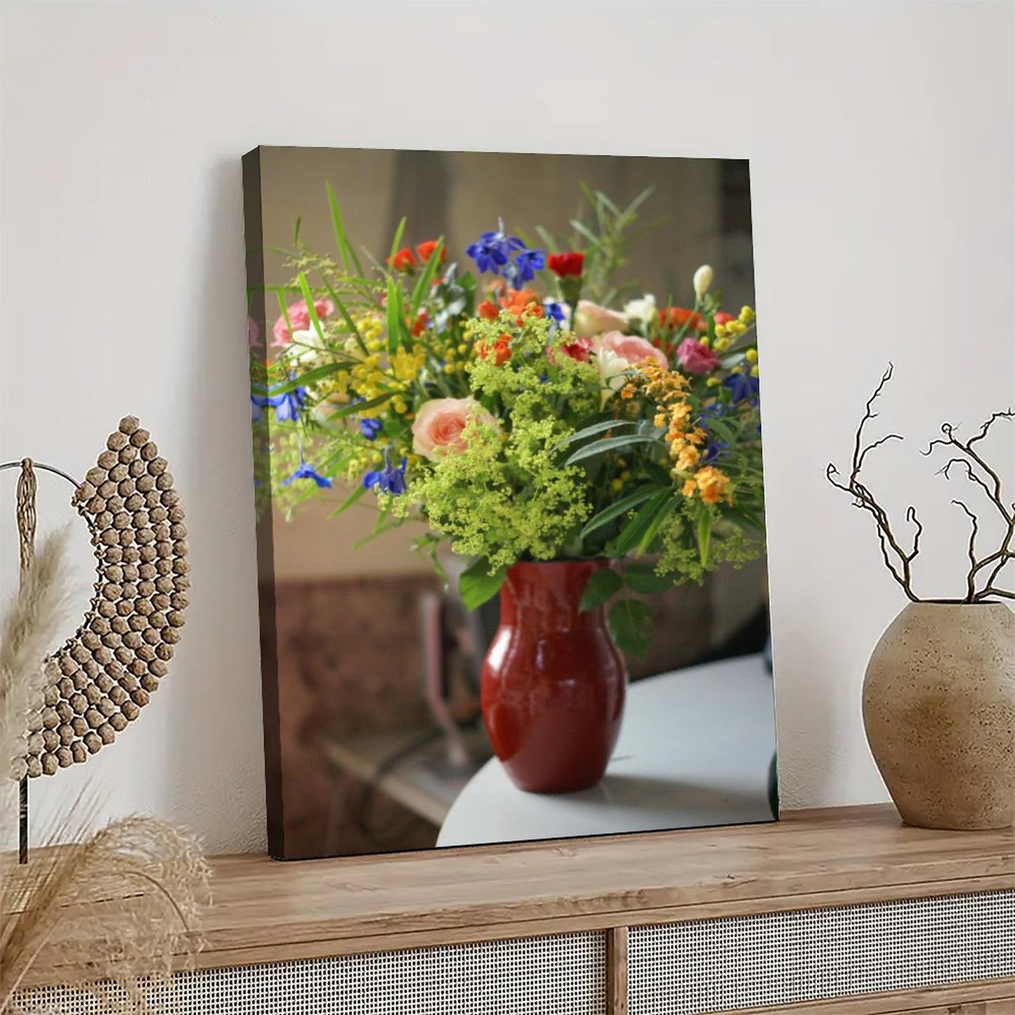 Modern Flower Painting for Living Room Decor 20