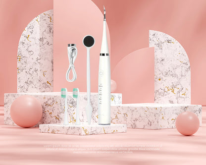 USB Rechargeable Electric Tooth Cleaning Kit 500mAh Lithium Battery Portable for Travel Home Use Fathers Mothers Day Gift Idea