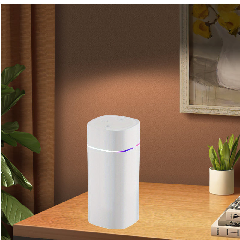 Household double spray humidifier mute fog spray for clean air in bedroom car desktop