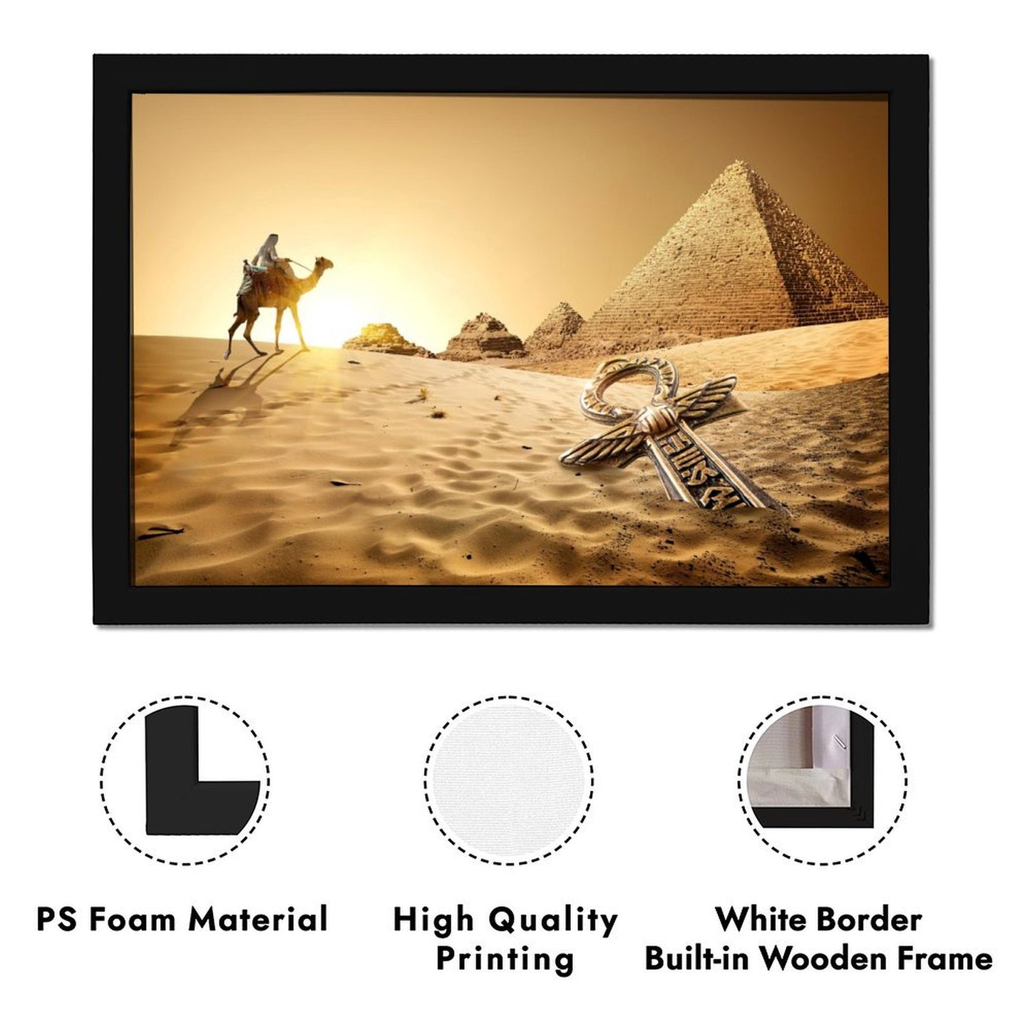 Wild Crocodile Canvas Painting for Living Room Decor-09