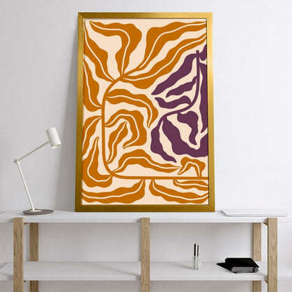 Modern plant line canvas art and frame murals 9