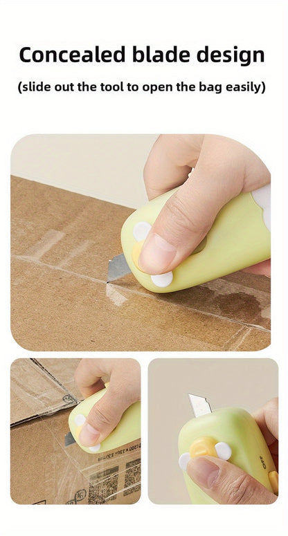 Mini Rechargeable Floral Snack Sealer Portable Compact Design Lightweight for Home Outdoor Parties Office Easy to Carry