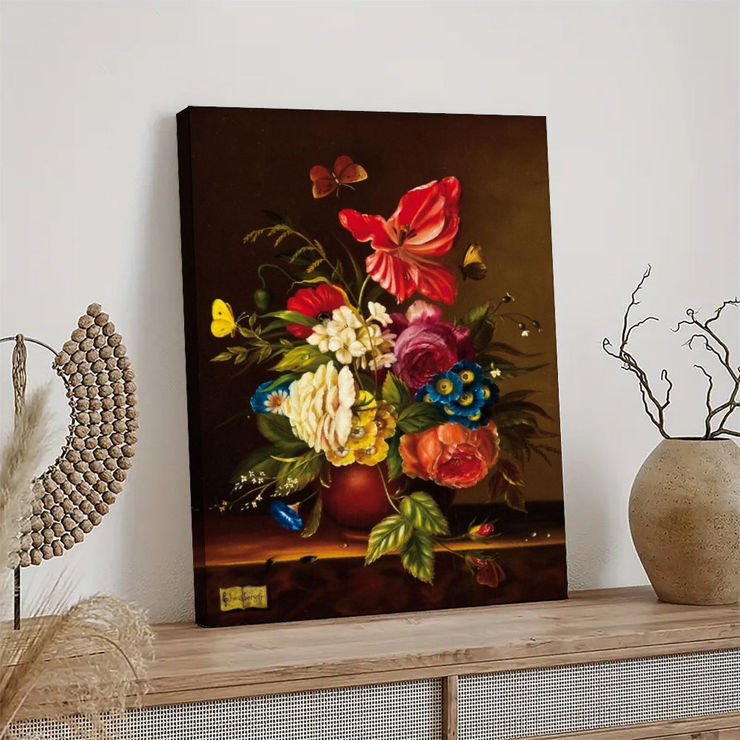 Colorful Bloom Wall Art for Bedroom or Office 28