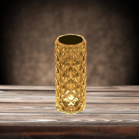 Color Changing Touch Control Crystal Diamond LED Table Lamp 3pcs USB Night Light for Halloween Christmas Home Decoration