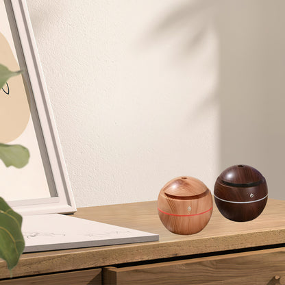 Portable Mushroom Humidifier Diffuser 200ml Cool Mist USB Powered with Soundwave Technology for Bedroom Home Decor