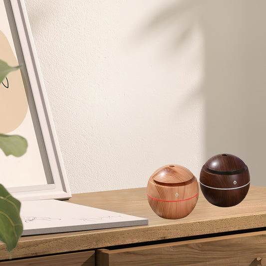 Portable Mushroom Humidifier Diffuser 200ml Cool Mist USB Powered with Soundwave Technology for Bedroom Home Decor