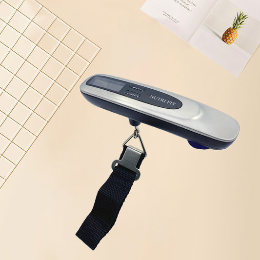 Hanging Baggage Scale Digital Luggage Scale With Backlit LCD Display Portable Travel Weight Scale 110 Lb Capacity