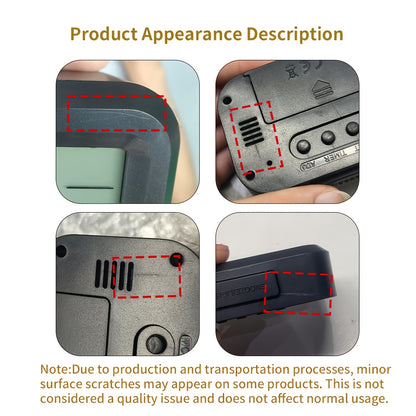 1pc Multi-functional Office Alarm Clock with Luminous Temperature Calendar Check-in Timer Fashion Clock Without Battery