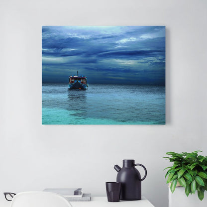 Ready-to-Hang Framed Painting, Easy Wall Mounting Kit