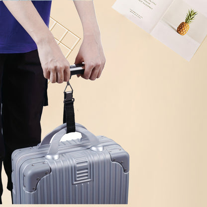 Hanging Baggage Scale Digital Luggage Scale With Backlit LCD Display Portable Travel Weight Scale 110 Lb Capacity