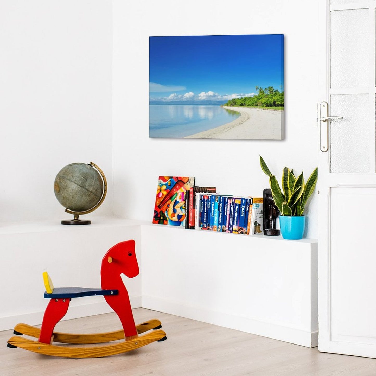 Modern Canvas Wall Art for Living Room, Bedroom & Office-Beach