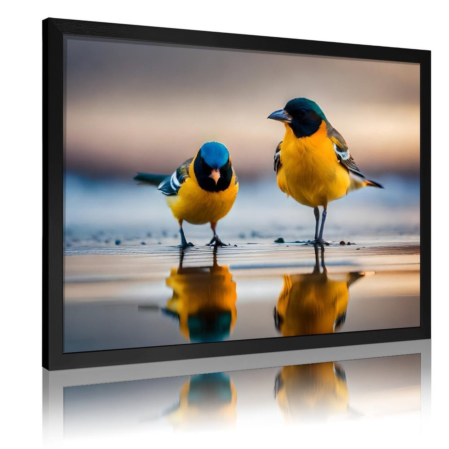 Tropical Toucan Duo Wall Art – Modern Nature Photography Print-13