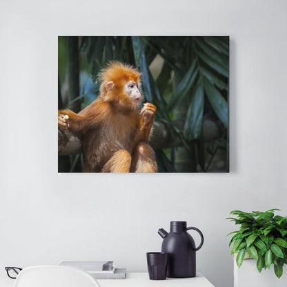 Adorable Baby Monkey Wall Picture Nursery Decoration-10