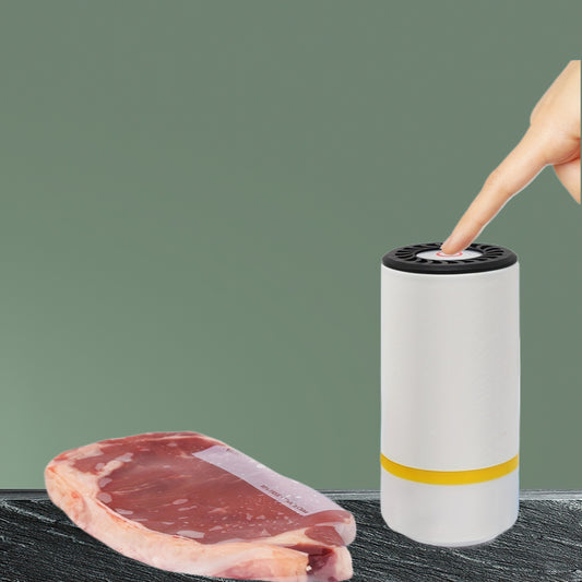 Electric Vacuum Sealer Machine with 10 Bags 3 Sizes for Food Storage 21 59cm 27 94cm 34 29cm Includes Handheld Pump for Refrigerator Freezer Freshness