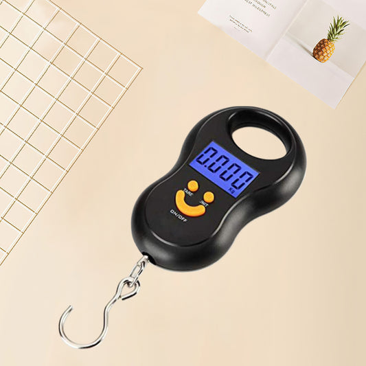 Versatile 50kg/110lb Digital Hanging Scale Accurate Measurement with LCD Display Perfect for Fishing Luggage Travel