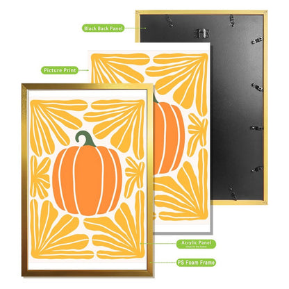 Pumpkin Art Print – Autumn Minimalist Wall Decor-21