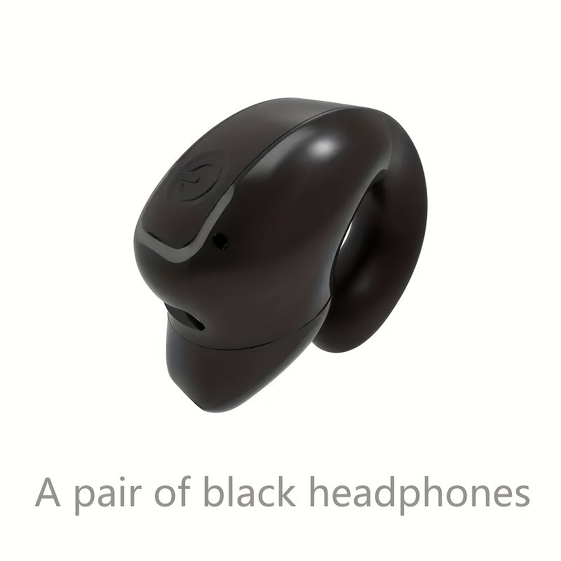 Wireless Bone Conduction Open Ear Clip Earbuds for Sports Running Cycling with Noise Cancelling Openear Design High Quality Sound Secure Fit