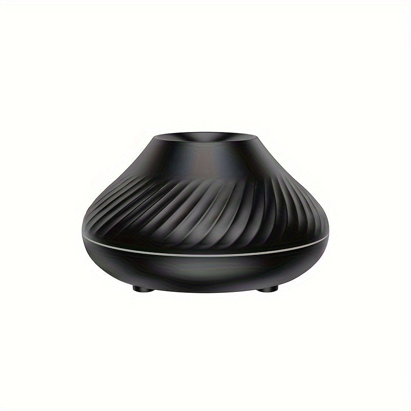 Premium Aromatherapy Humidifier with Soundwave Mist Sprayer 7-Color Ambient Lighting Essential Oil Diffuser for Home Office