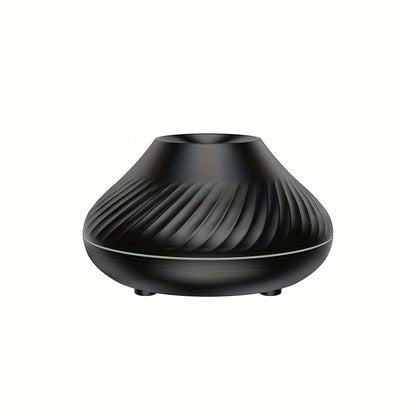 Premium Aromatherapy Humidifier with Soundwave Mist Sprayer 7-Color Ambient Lighting Essential Oil Diffuser for Home Office