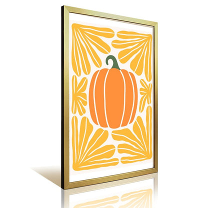 Pumpkin Art Print – Autumn Minimalist Wall Decor-21