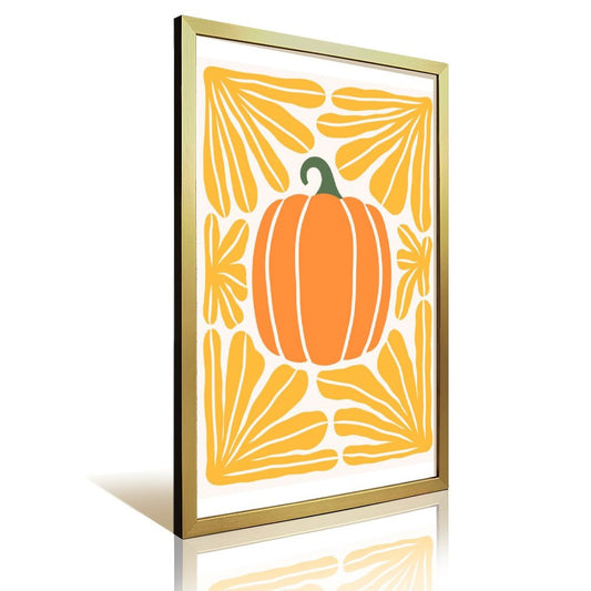 Pumpkin Art Print – Autumn Minimalist Wall Decor-21