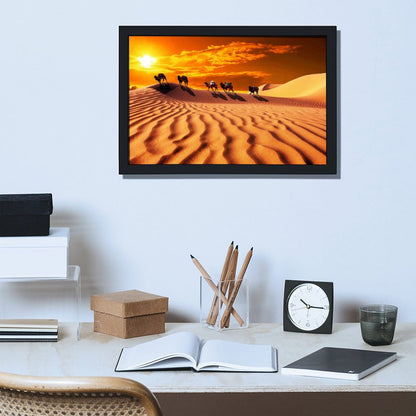 Wildlife Camel Canvas Painting Nature Wall Decoration-02