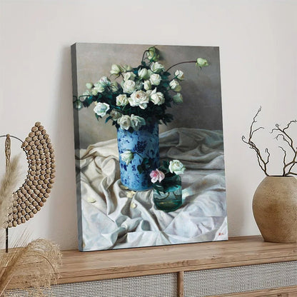 Minimalist Floral Canvas Painting Home Decor 24