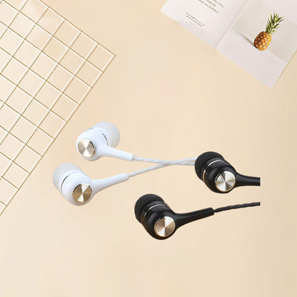 8 Pack Noise Canceling Earphones with Mic Strong Bass HD Sound Compatible with iPhone Android Samsung Gaming Music MP3 Players