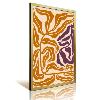 Modern plant line canvas art and frame murals 9