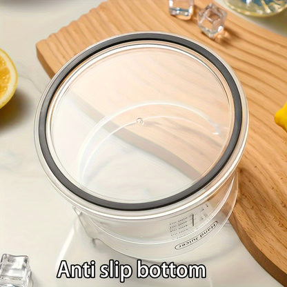 Multifunctional Manual Hand Juicer with Measuring Scale for Citrus Fruits Lemons Limes Orange Ideal for Home Office Travel Kitchen Tools