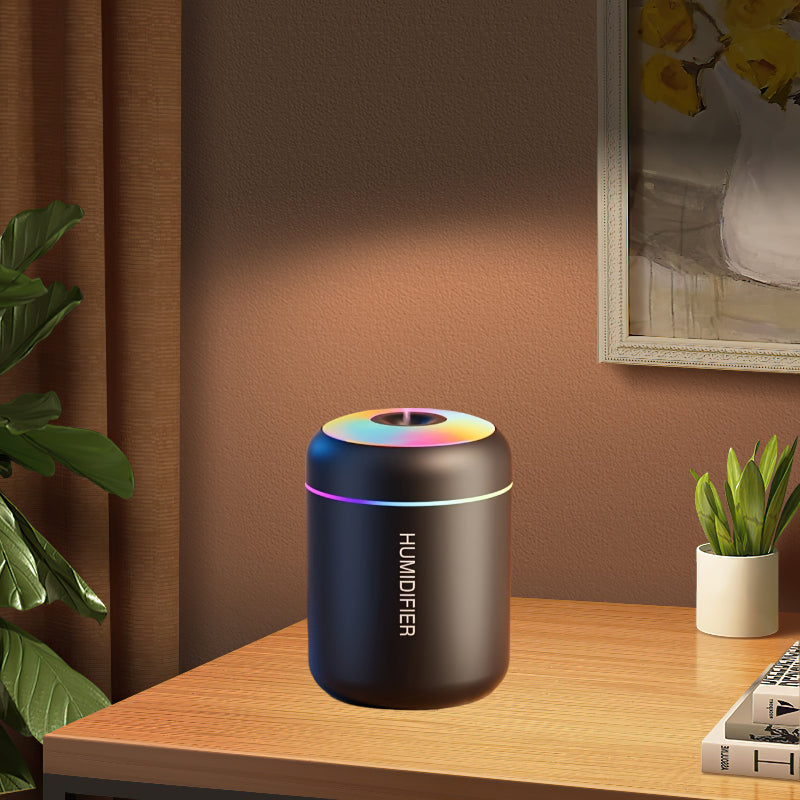 Cold Mist Aromatherapy Diffuser Humidifier with Night Light by YAIAWISU Alcohol Free USB Powered Ideal for Home Office Plant Care