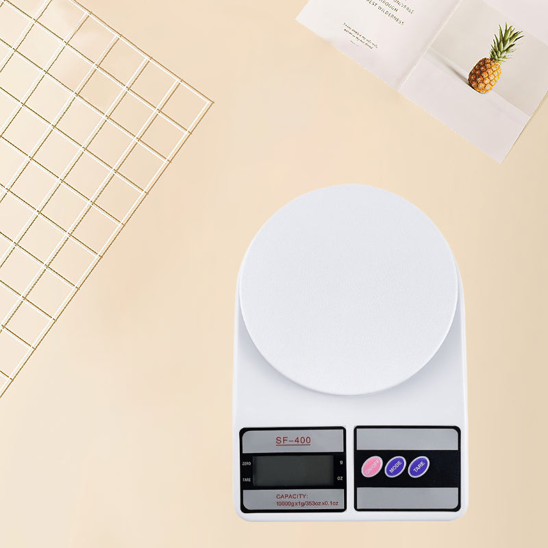 Digital Weighing Scale 10000g Capacity 1g Precision Electronic Kitchen Scale for Home Office Small Household
