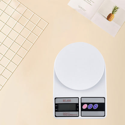 Digital Weighing Scale 10000g Capacity 1g Precision Electronic Kitchen Scale for Home Office Small Household