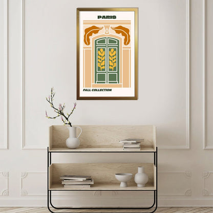 Paris Door Art Print – Fall Collection Modern Wall Decor- 6