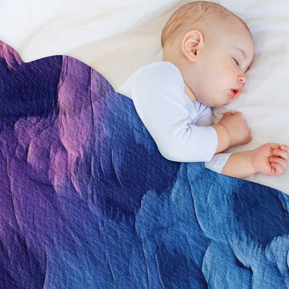 Soft Flannel Throw Blanket Colorful Animal Print