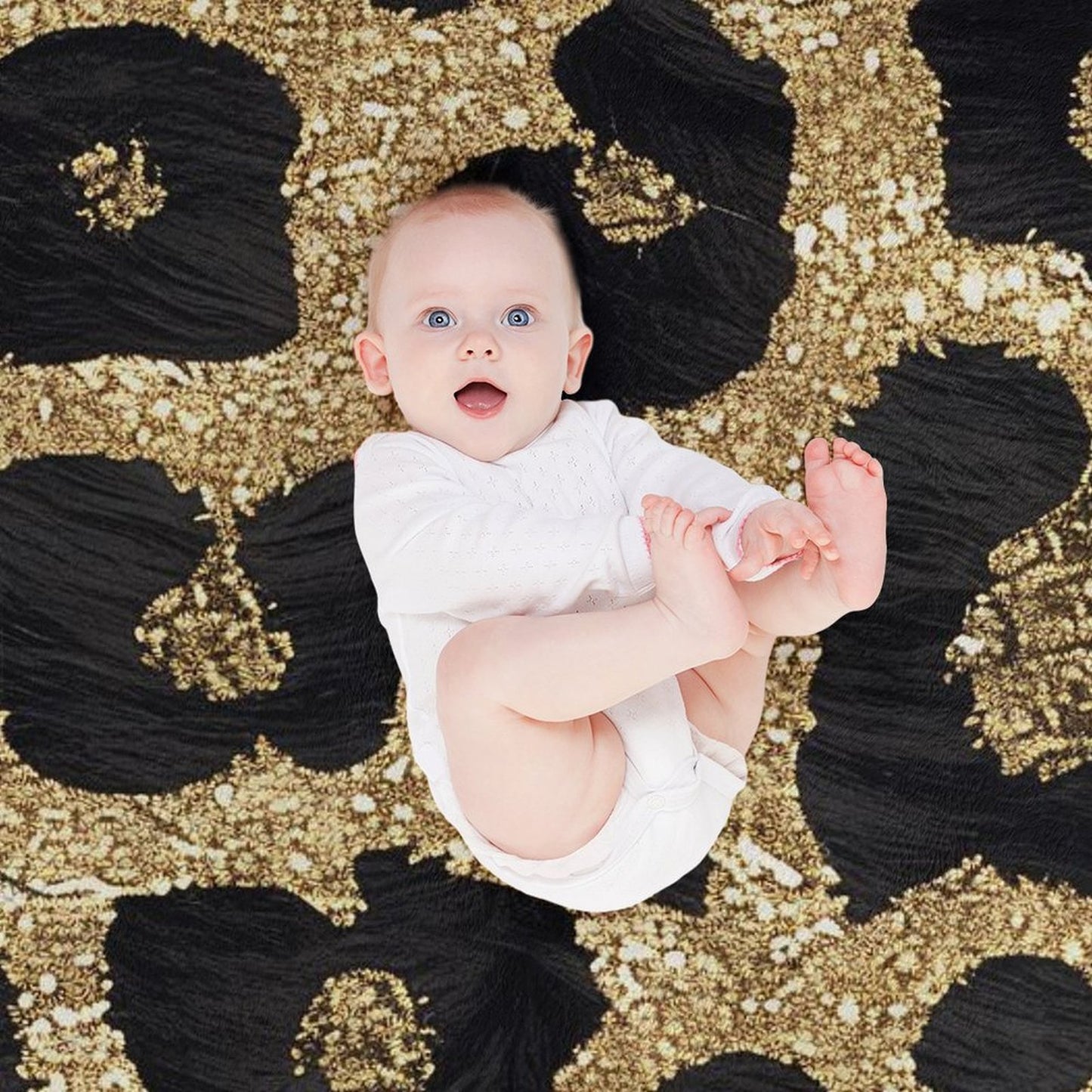 Elegant Leopard Pattern Flannel Blanket Cozy