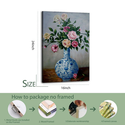 Vivid Flower Artwork for Bedroom or Living Room 33