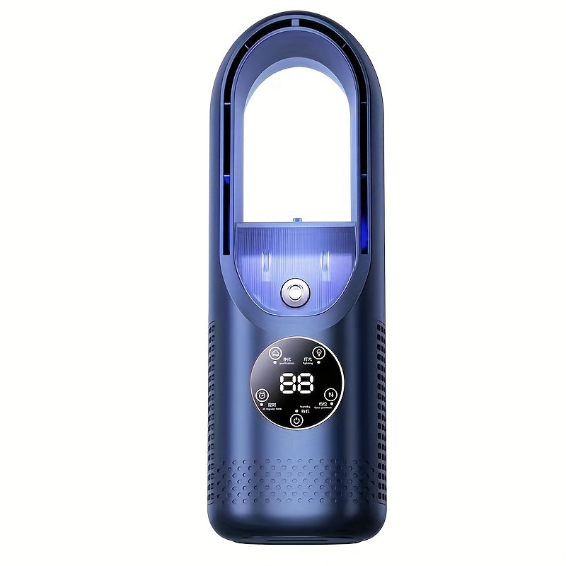 Portable Air Conditioner Humidifier Cooling Fan Personal Desktop Cooler for Office Home Camping Hiking Living Room